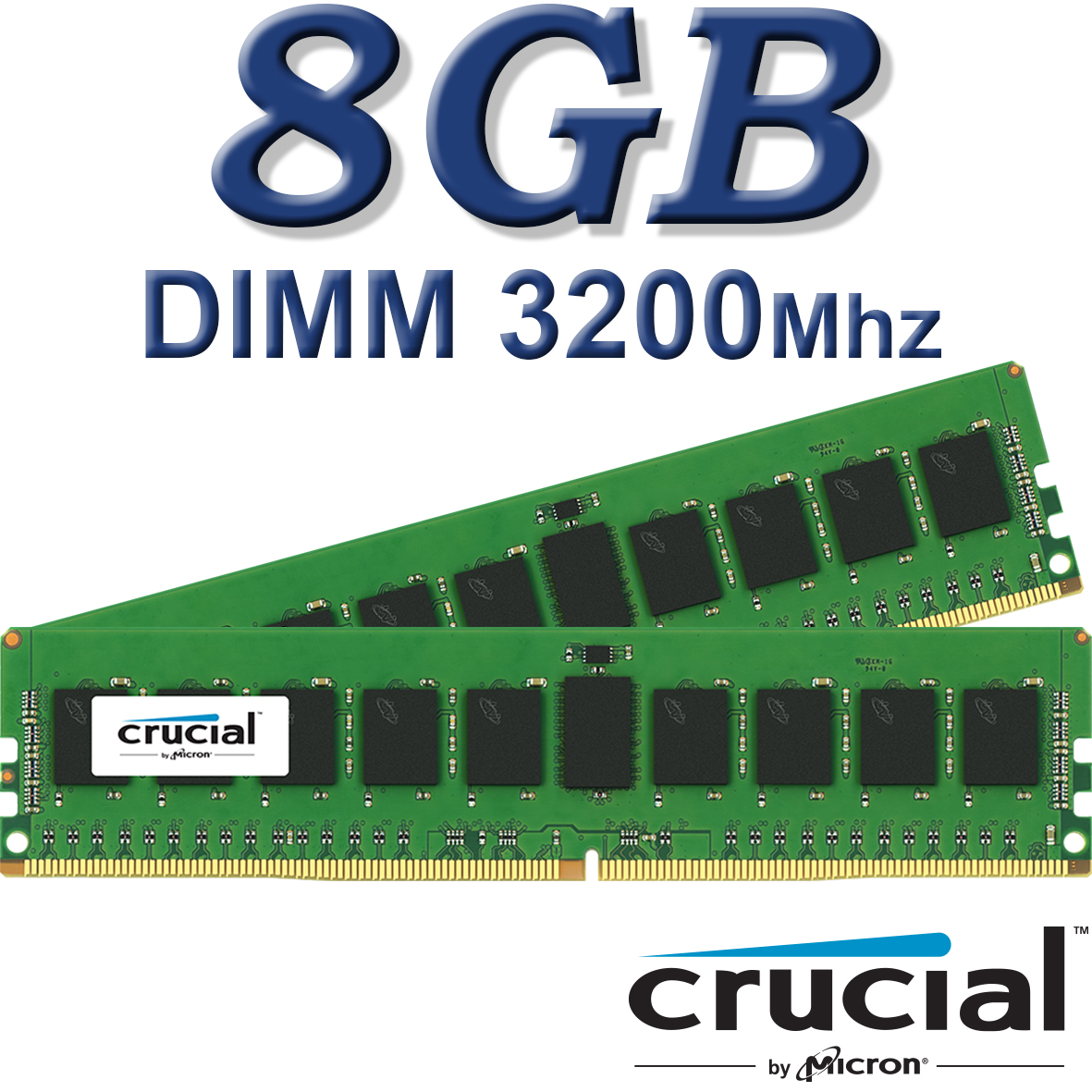 Crucial DIMM 2x8GB DDR4 3200Mhz