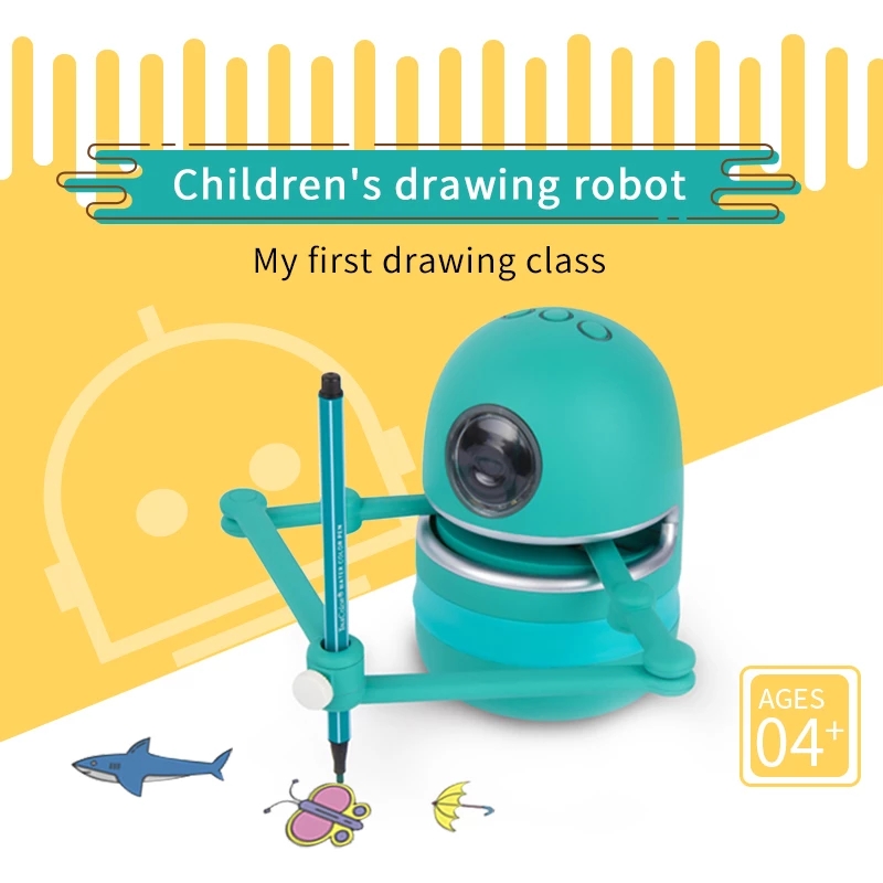 מכונת אימון אמנות למידה ציור אוטומטי רובוט צבע אינטליגנטי נושאים מרובים תמונות ציור רובוטים צעצוע מתנות