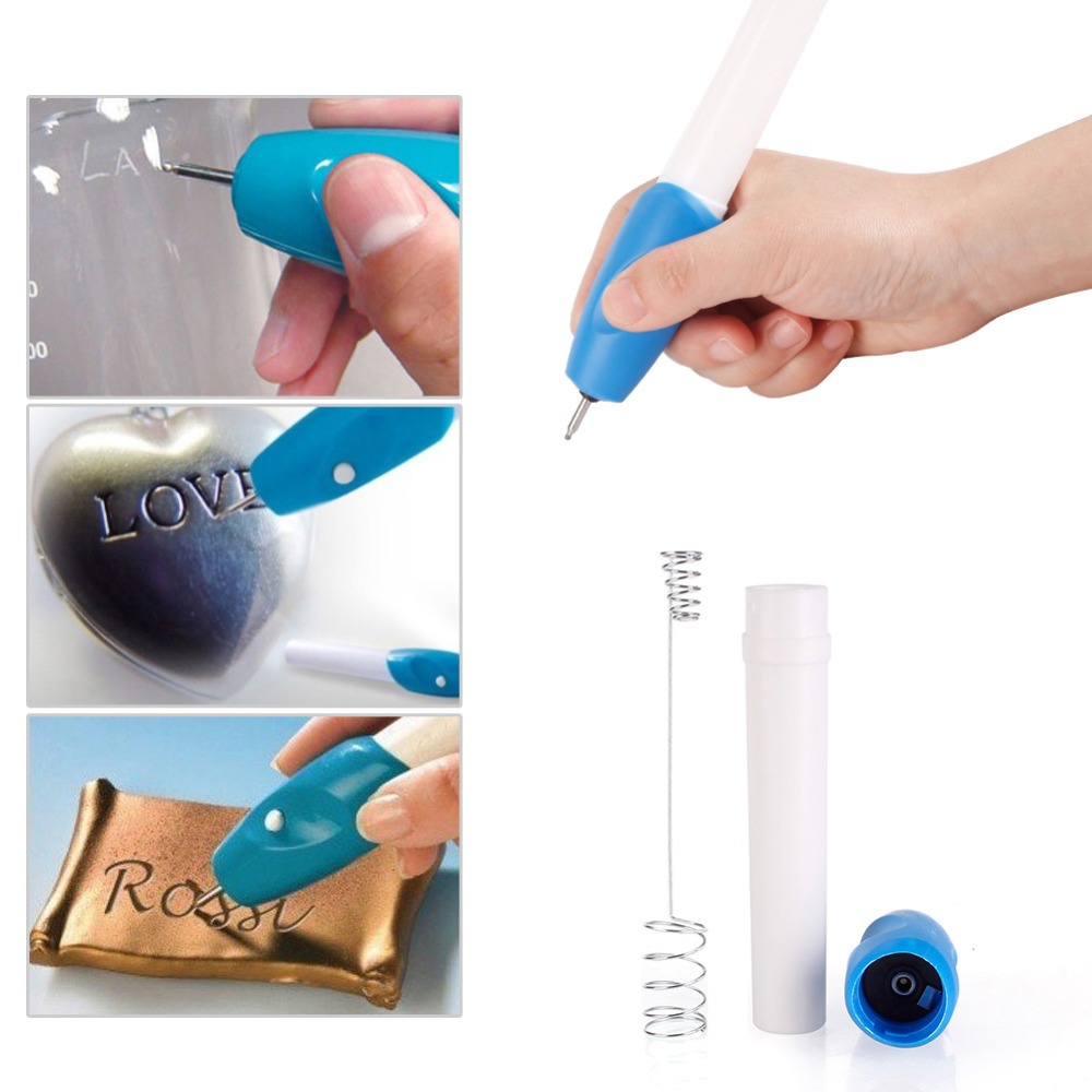 1 pc חריטה חשמלית ניידת חרט עט גילוף כלי DIY לתכשיטים מתכת זכוכית פלסטיק עץ
