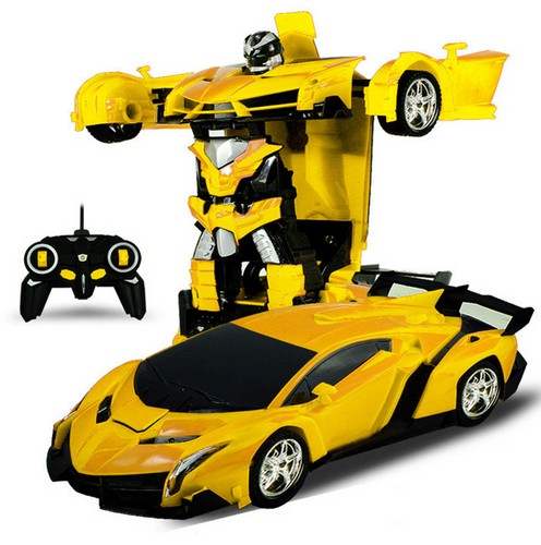  צעצוע רכב על שלט רחוק ההופך גם לרובוט