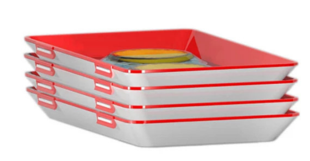 קופסאות פטנט אטומות לשמירה על טריות המזון והסדר במקרר