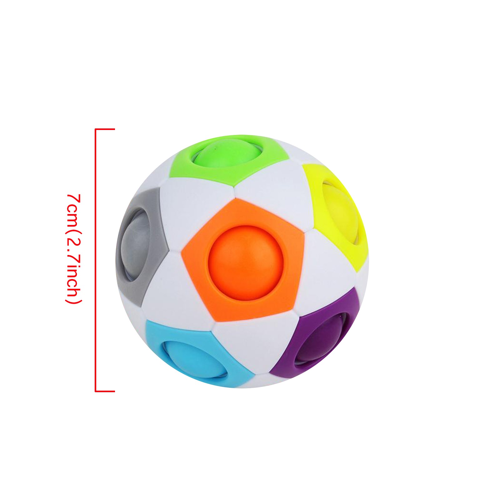 כדור קסם צעצוע צעצוע למבוגרים ילדים פלסטיק יצירתי כדורגל למידה מתנות צעצועי חינוך לילדים 