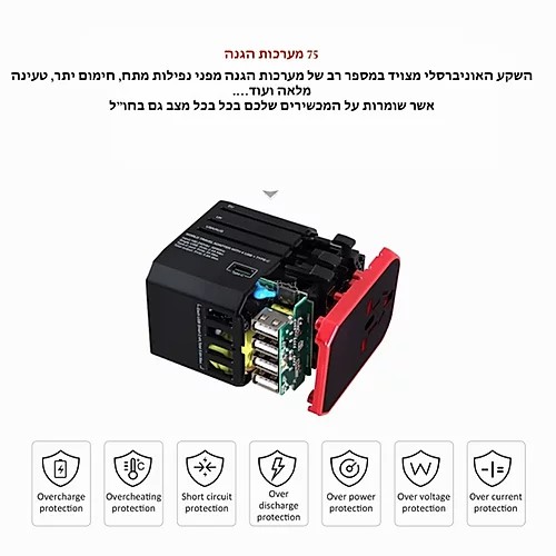 שקע אוניברסלי לכל העולם