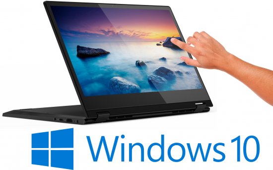 מחשב נייד עם מסך מגע Lenovo IdeaPad C340-14IML 81TK0066IV - צבע שחור