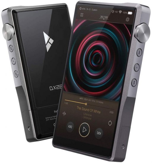 נגן מוזיקה נייד אלחוטי Bluetooth + WiFi עם iBasso DX220 High Resolution - aptX - צבע שחור