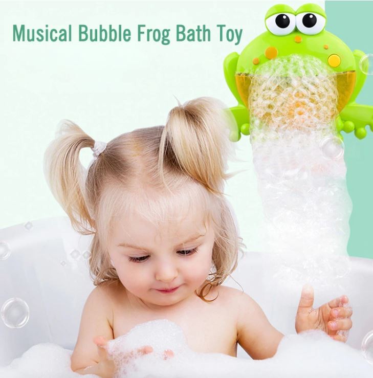 צעצוע בועות מדליק לאמבטיה בצורות שונות של חיות עם מוזיקה