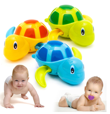 צעצוע אמבט לפעילות והנאה צב ים שוחה לילדים
