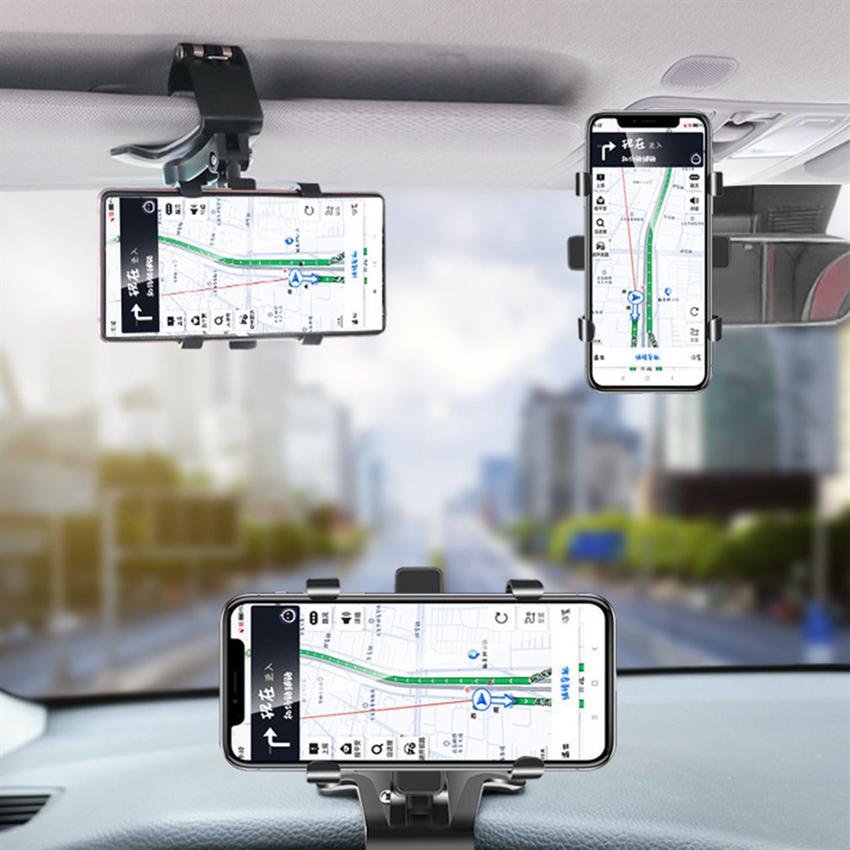 מעמד סמארטפון אוניברסלי לרכב לרכב המאפשר לך נוחות מירבית בזמן הנהיגה, מסתובב 360 לנוחות